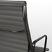 Close up rear angled view of grey Eames EA337 Office Chair