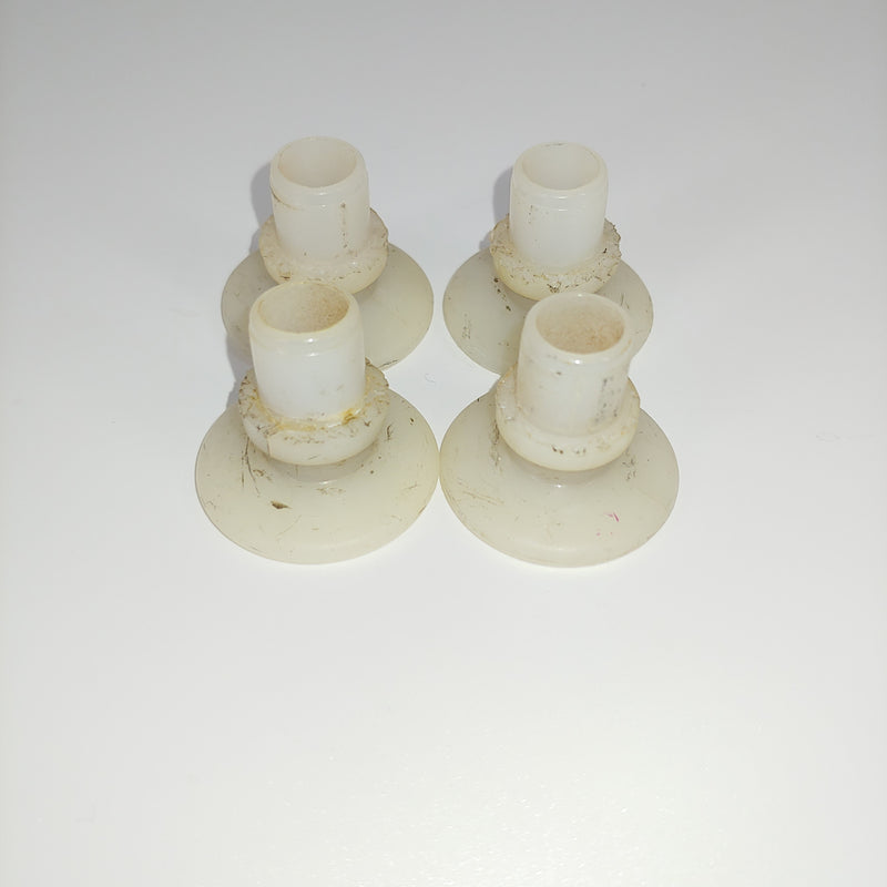 Front image of set of 4 Eames Nylon Insert Glides