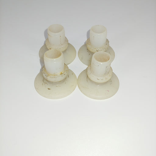 Front image of set of 4 Eames Nylon Insert Glides
