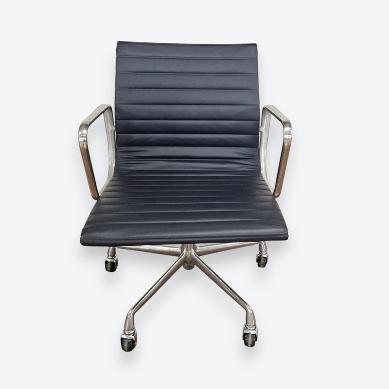 Front view of Navy Blue Eames EA335