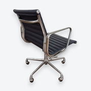 Rear angled view of Navy Blue Eames EA335