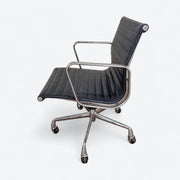 Left side view of Navy Blue Eames EA335