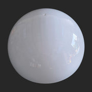 Angled side view of Panthella lamp shade