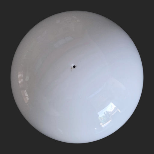 Angled top down view of Panthella lamp shade