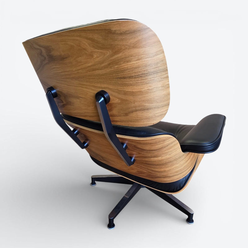 Rare Natural Palisander Santos Herman Miller Original Eames Lounge Chair & Ottoman