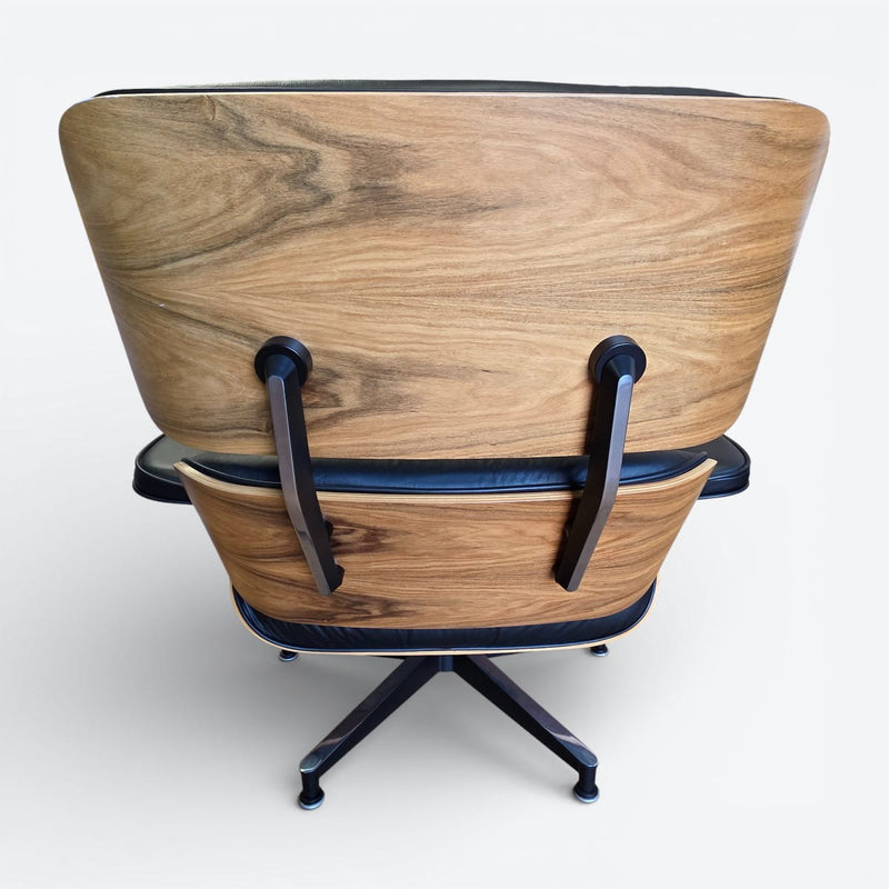 Rare Natural Palisander Santos Herman Miller Original Eames Lounge Chair & Ottoman