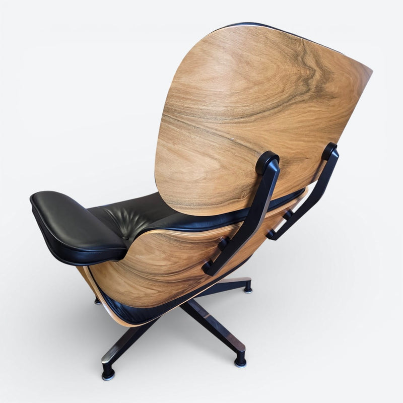 Rare Natural Palisander Santos Herman Miller Original Eames Lounge Chair & Ottoman