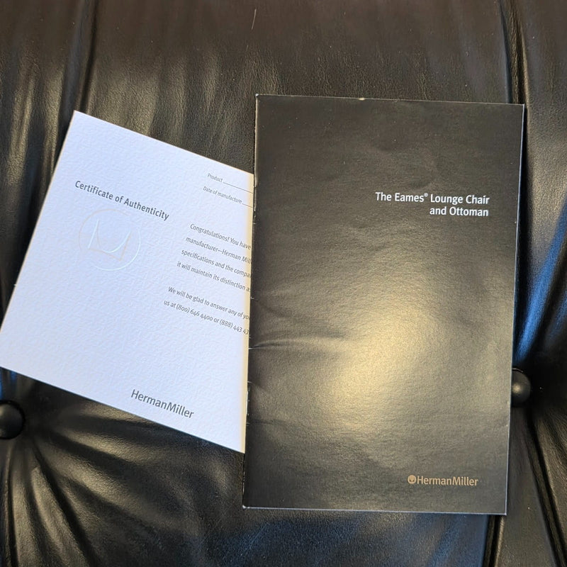 Rare Natural Palisander Santos Herman Miller Original Eames Lounge Chair & Ottoman