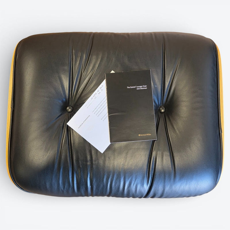 Rare Natural Palisander Santos Herman Miller Original Eames Lounge Chair & Ottoman