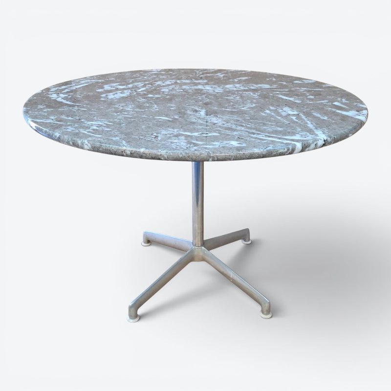 1967 Herman Miller Girard Group Table – Original Launch Piece in Bruno Scuro Marble