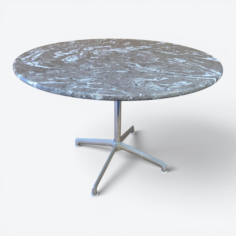 1967 Herman Miller Girard Group Table – Original Launch Piece in Bruno Scuro Marble