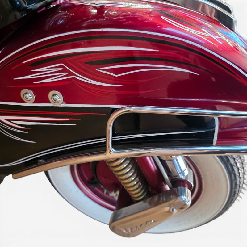 1969 Piaggio Vespa 150 – Custom Hand-Painted Las Vegas Showpiece