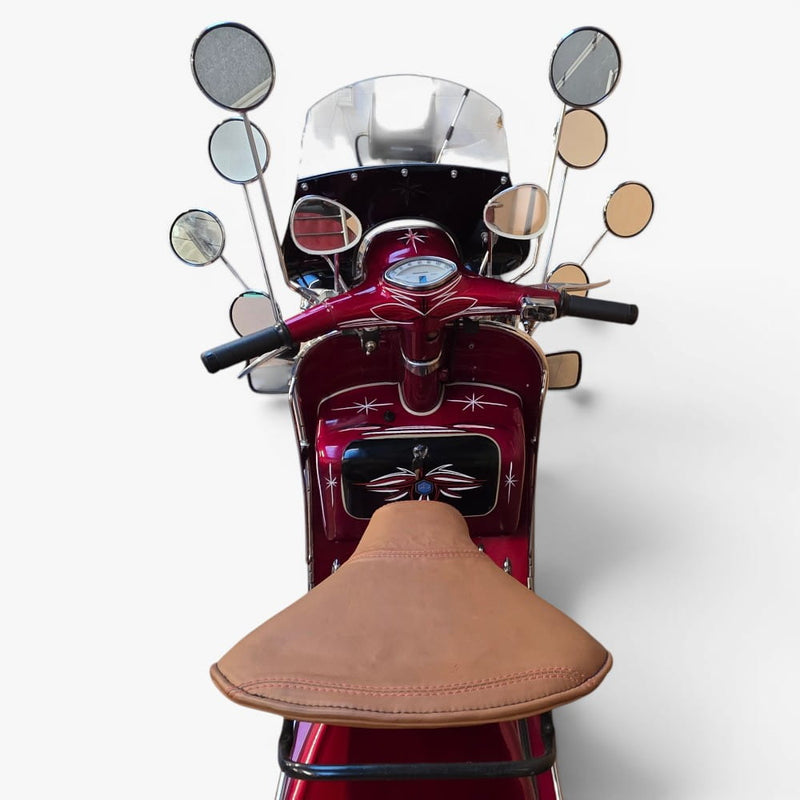 1969 Piaggio Vespa 150 – Custom Hand-Painted Las Vegas Showpiece