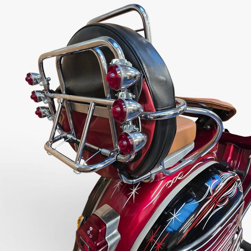 1969 Piaggio Vespa 150 – Custom Hand-Painted Las Vegas Showpiece