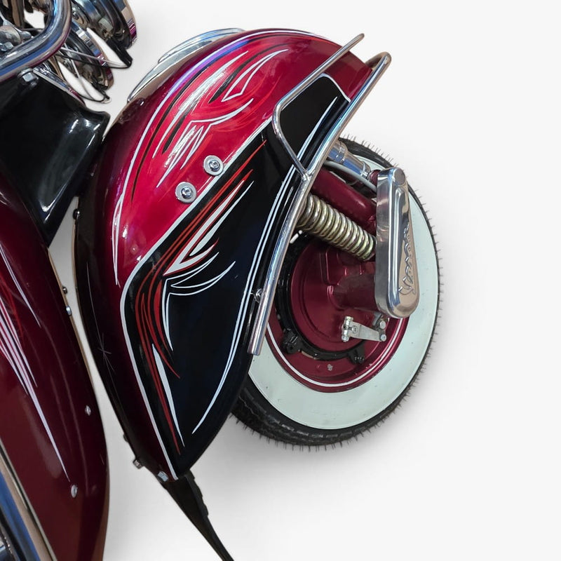 1969 Piaggio Vespa 150 – Custom Hand-Painted Las Vegas Showpiece