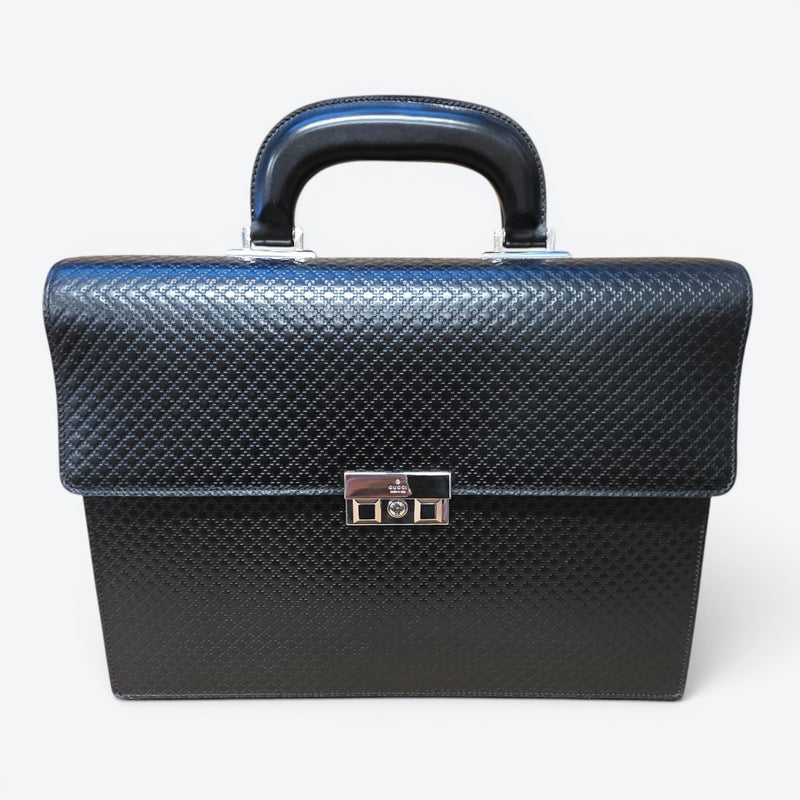 Gucci Calfskin Briefcase – Unused, Like New Semi Vintage | Italian Made