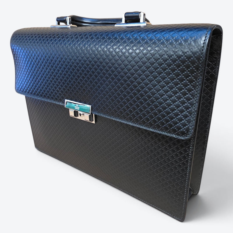 Gucci Calfskin Briefcase – Unused, Like New Semi Vintage | Italian Made