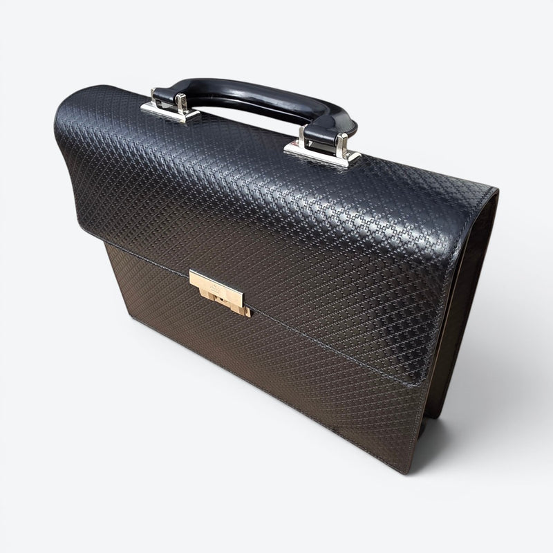 Gucci Calfskin Briefcase – Unused, Like New Semi Vintage | Italian Made