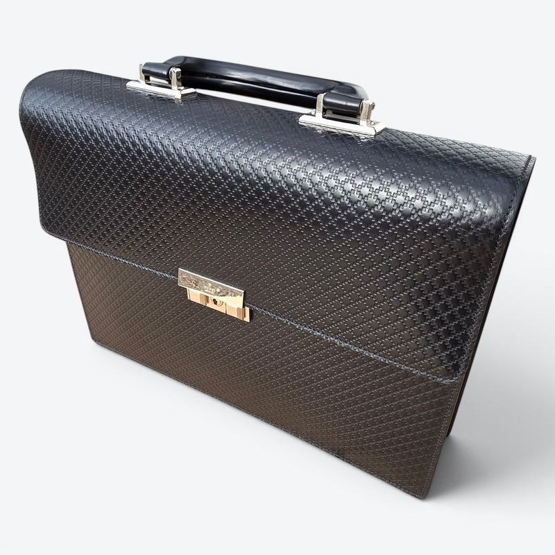 Gucci Calfskin Briefcase – Unused, Like New Semi Vintage | Italian Made