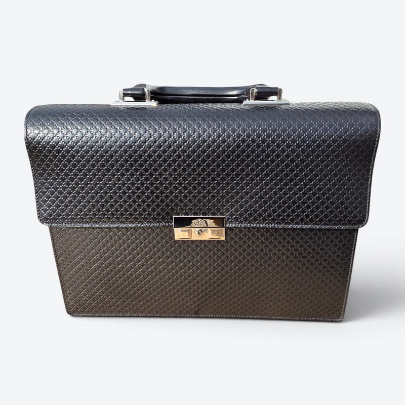 Gucci Calfskin Briefcase – Unused, Like New Semi Vintage | Italian Made