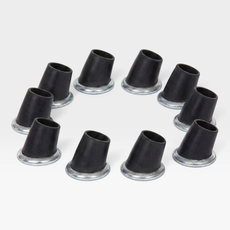 Boot Glides - Easy Replacements for Eames X & H Base Chairs (Vitra or Herman Miller) - Double Set (8)