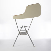 Right side view of Eames DSS-T table top stacking base