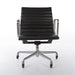 Front view black Eames EA335 Office Chair