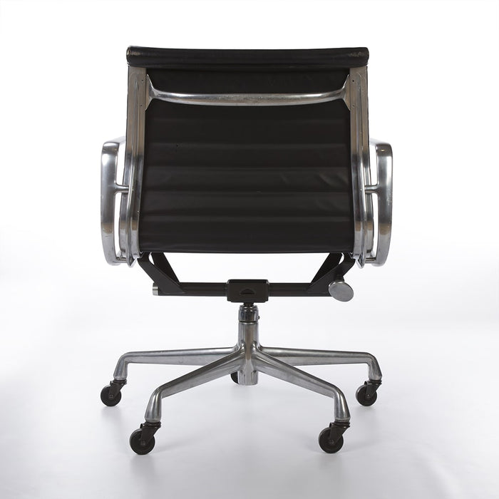 Rear view black Eames EA335 Office Chair