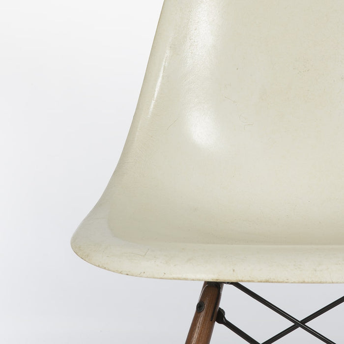 Partial front view of Parchment Eames DSW