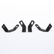 View of full set of Eames wide mount brackets, front brackets facing in