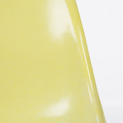 Close up front view of Lemon Yellow Eames DSW