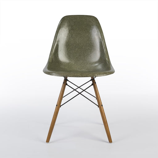 Front view of Olive Green Eames DSW
