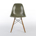 Front view of Olive Green Eames DSW