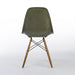 Rear view of Olive Green Eames DSW