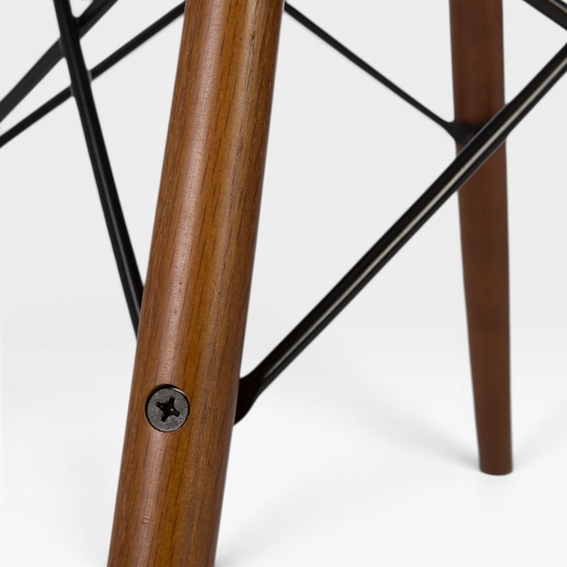 Light Oak Dowel DSW (or DAW) Replacement Base For Eames Side & Arm Fiberglass Chairs - 2 x (Pair)