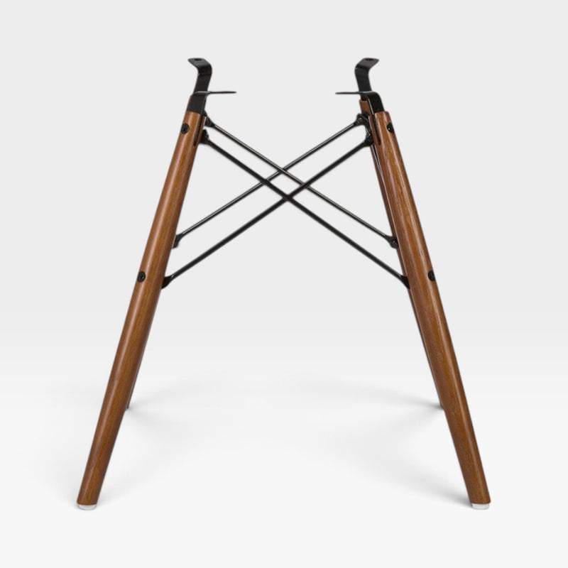 Light Oak Dowel DSW (or DAW) Replacement Base For Eames Side & Arm Fiberglass Chairs - 2 x (Pair)