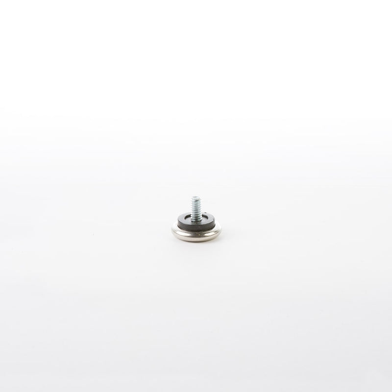 Front view of Eames Herman Miller lounge chair ottoman foot