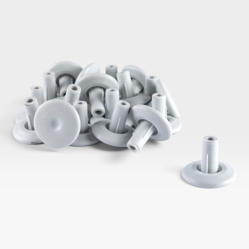 Eames Office Chairs, Tables or European Eames Lounge Chair Floor Glides - White Bulk Trade Set (20)