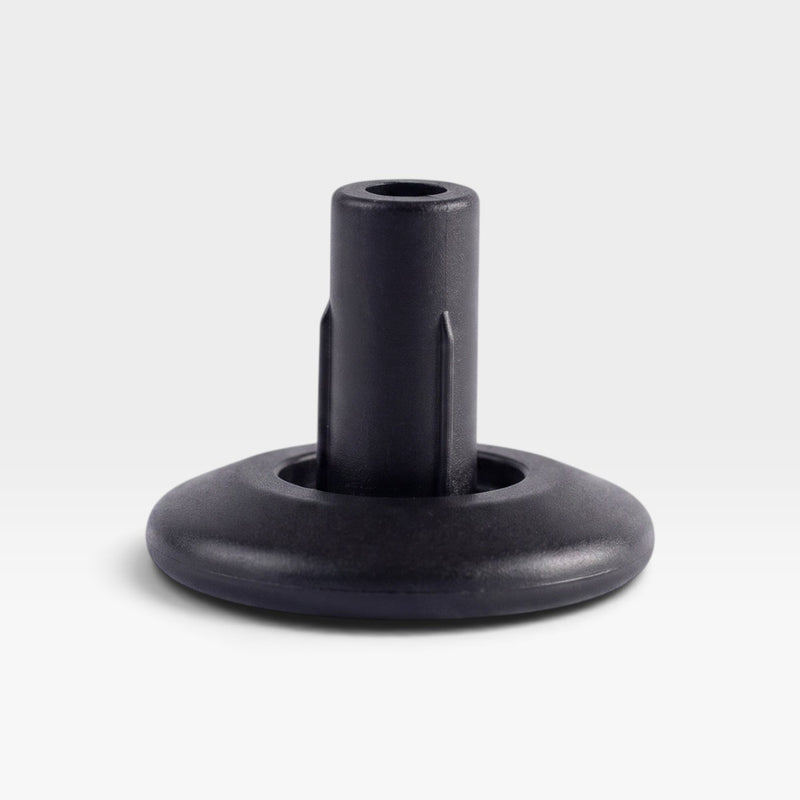 Eames Office Chairs, Tables or European Eames Lounge Chair Floor Glides - Black Single (1)