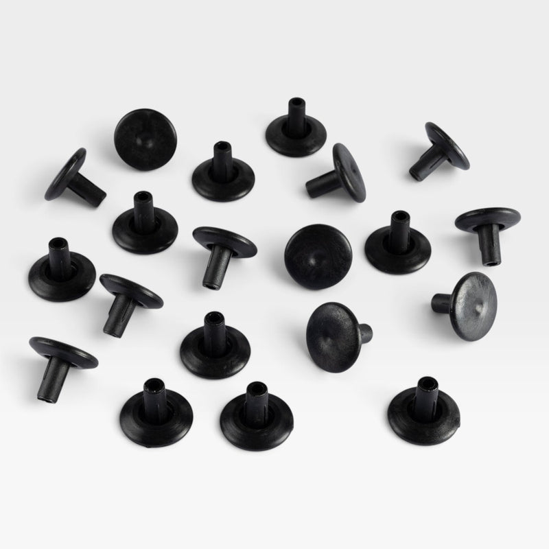 Eames Office Chairs, Tables or European Eames Lounge Chair Floor Glides - Black Bulk Trade Set (20)