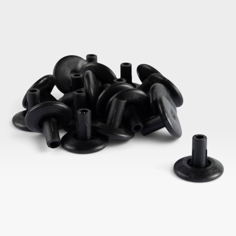 Eames Office Chairs, Tables or European Eames Lounge Chair Floor Glides - Black Bulk Trade Set (20)