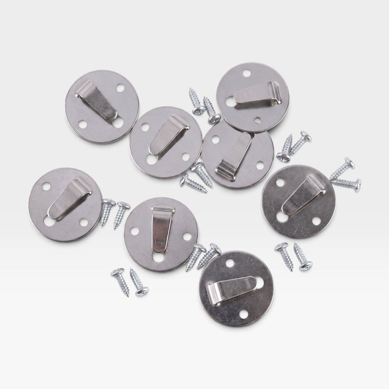 Lounger Cushion Circular Clips Vitra & Pre 1991 Herman Miller - 8 x (Complete Set)