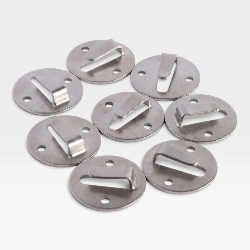 Lounger Cushion Circular Clips Vitra & Pre 1991 Herman Miller - 8 x (Complete Set)