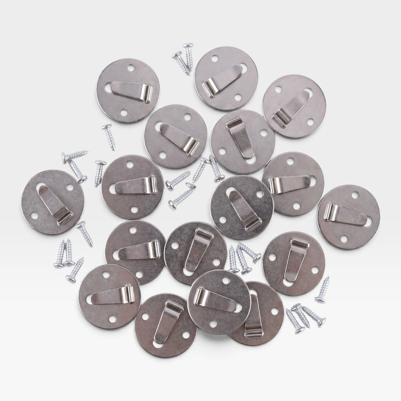 Lounger Cushion Circular Clips Vitra & Pre 1991 Herman Miller - 20 x (Trade Bulk)