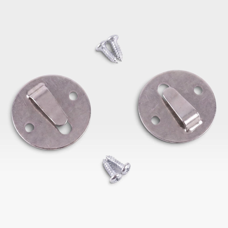 Lounger Cushion Circular Clips Vitra & Pre 1991 Herman Miller - 2 x (Pair)