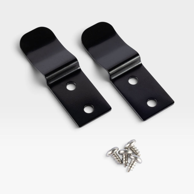 Eames Lounge Chair Cushion Clips – Black, Post-1991 Herman Miller - 2 x (Pair)