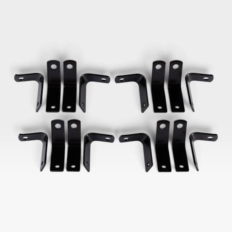 Eames DSW or DAW Dowel Base Narrow Mount Bracket Set - 4 x (4 Chair Sets)