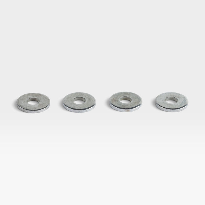 Metal Washers for Eames Fiberglass Chair Fixing - 4 x (Single Chair Set)