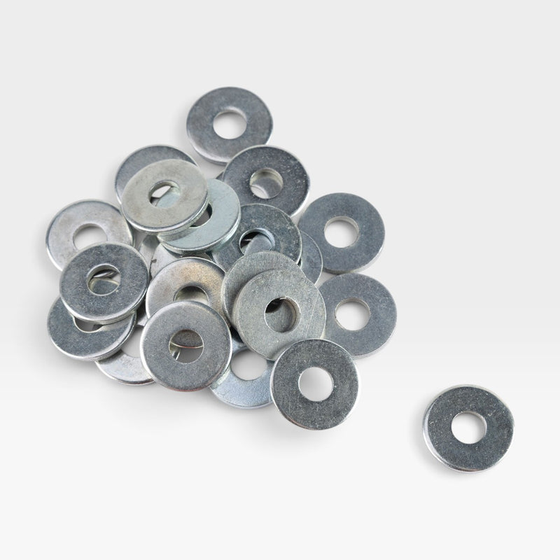Metal Washers for Eames Fiberglass Chair Fixing - 24 x (Bulk 6 Chair Set)