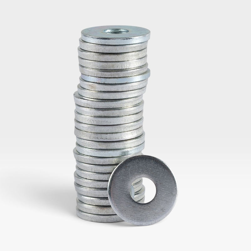 Metal Washers for Eames Fiberglass Chair Fixing - 24 x (Bulk 6 Chair Set)